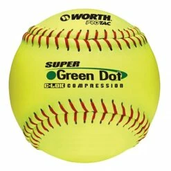Coupon 😀 WORTH 🥎 SOFTBALL SUPER GREEN DOT 11" EACH 🛒