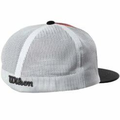 New 🎉 WILSON HOME PLATE FLEXFIT HAT RED 😀 -Baseball Sales 2022 image 1244