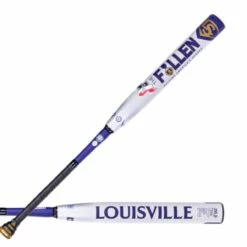 Best Sale 👍 2022 LOUISVILLE 4 THE FALLEN USA SLOPITCH BAT GREY-PURPLE 🤩