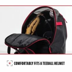 Best Pirce 😍 FRANKLIN PBATPACK BLACK/RED YOUTH ⌛ -Baseball Sales 2022 image 1499