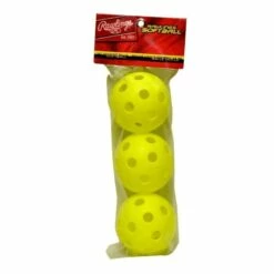Budget ❤️ Rawlings Plastic Whiffle 12" balls (3 pack) TRAINING BALLS 💯