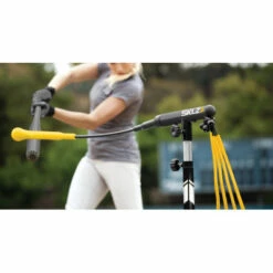 Deals 🎉 SKLZ HURRICANE CATEGORY 4 SOLO ⚾ BASEBALL SWING TRAINING MACHINE 💯 -Baseball Sales 2022 image 2120