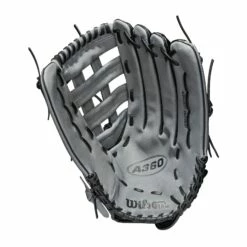 Deals ⭐ 2022 WILSON A360 SLOWPITCH GLOVE 15 BLACK-GRAPHITE 🎉 -Baseball Sales 2022 image 547