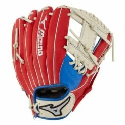 Hot Sale ๐ MIZUNO PROSPECT SERIES POWERCLOSE โพ BASEBALL GLOVE 11" RYL/RED ๐ฅ