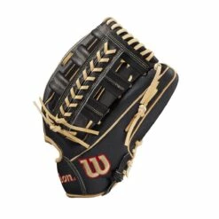 Coupon 👏 2021 Wilson A2000 1800 12.75" SuperSkin Outfield ⚾ Baseball Glove Black/Black/Blonde 🔥 -Baseball Sales 2022 image 593
