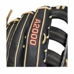 Coupon 👏 2021 Wilson A2000 1800 12.75" SuperSkin Outfield ⚾ Baseball Glove Black/Black/Blonde 🔥 -Baseball Sales 2022 image 594