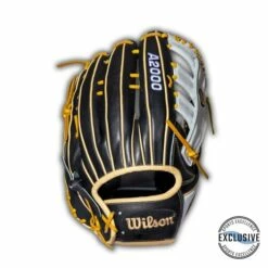 Best Sale ✨ 2021 Wilson A2000 SP13 13" Outfield Slow Pitch Glove Black-White/Blond 🌟