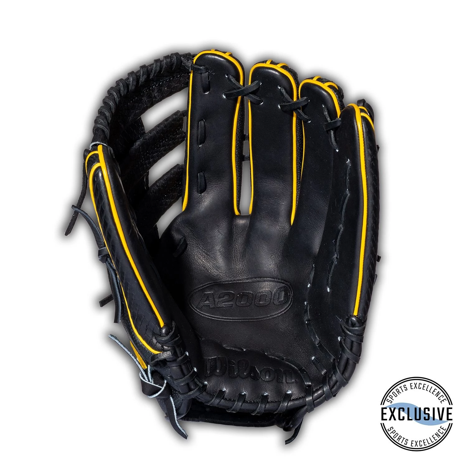 Best Sale π 2021 Wilson A2000 SP13 13" SuperSkin Outfield Slow Pitch Glove Black/Gold π 2 Best Sale π 2021 Wilson A2000 SP13 13" SuperSkin Outfield Slow Pitch Glove Black/Gold π - Image 2