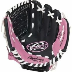 New ✨ RAWLINGS PLAYERS SERIES GLOVE PL91PB 9" RHT - PINK/BLACK 🔔 -Baseball Sales 2022 image 652