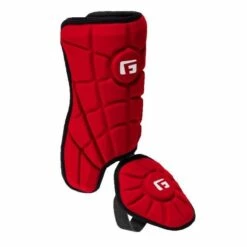 Hot Sale 🛒 G-FORM PRO BATTERS LEG GUARD RED LEFT HAND BATTER 🔥
